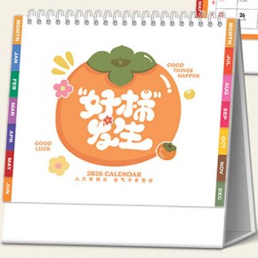 好柿发生-十三张时尚创意记事台历