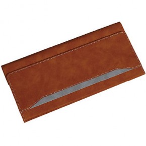 双折皮架橙色-精致大号记事周历