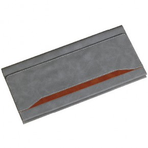 双折皮架灰色-精致大号记事周历